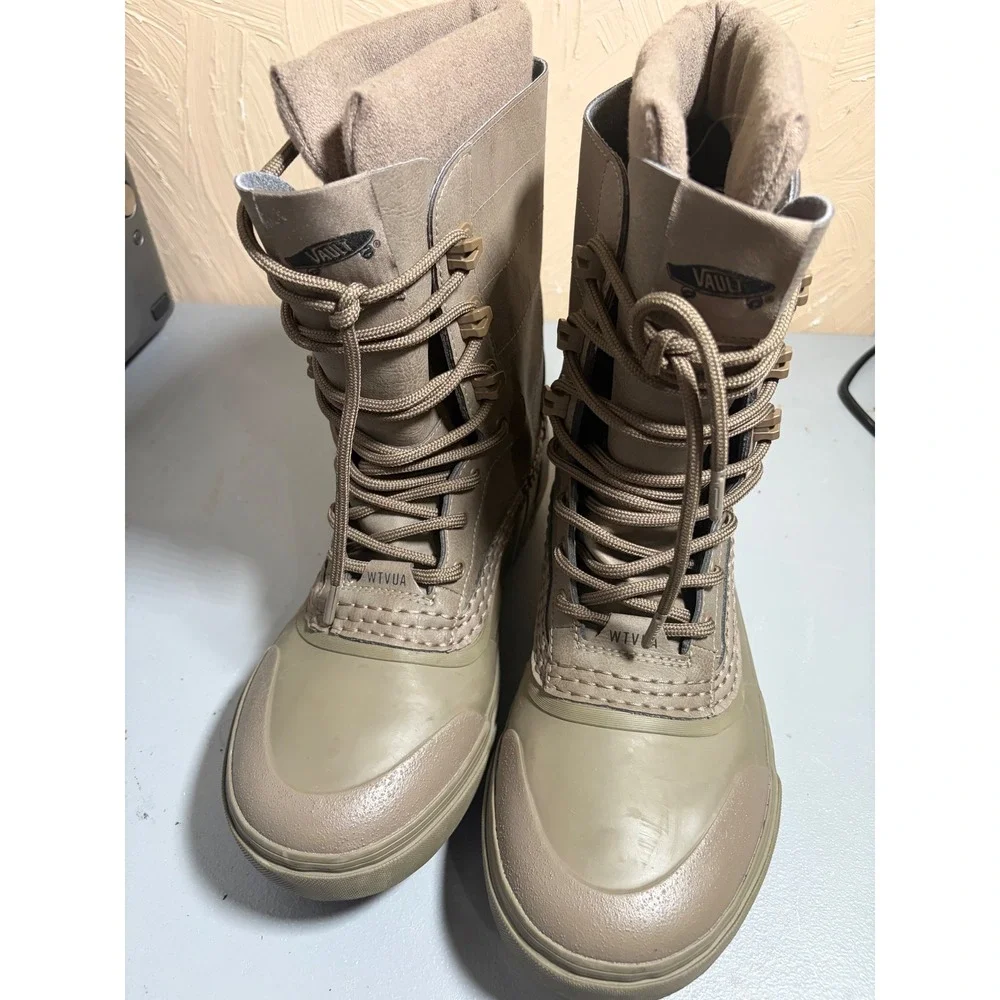 Vans WTAPS Standard Snow MTE Boots Mens 11 Tan Vault Urban Territory Winter Lug